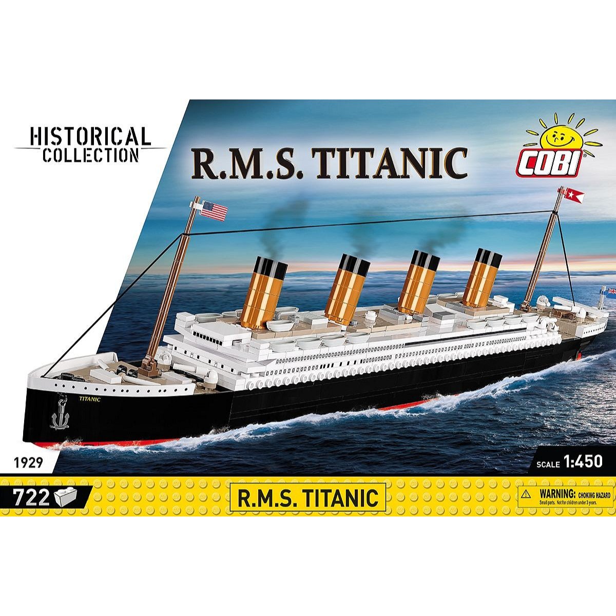 COBI 1929 RMS Titanic 1:450 Scale Brick Model 722pcs - Phillips Hobbies