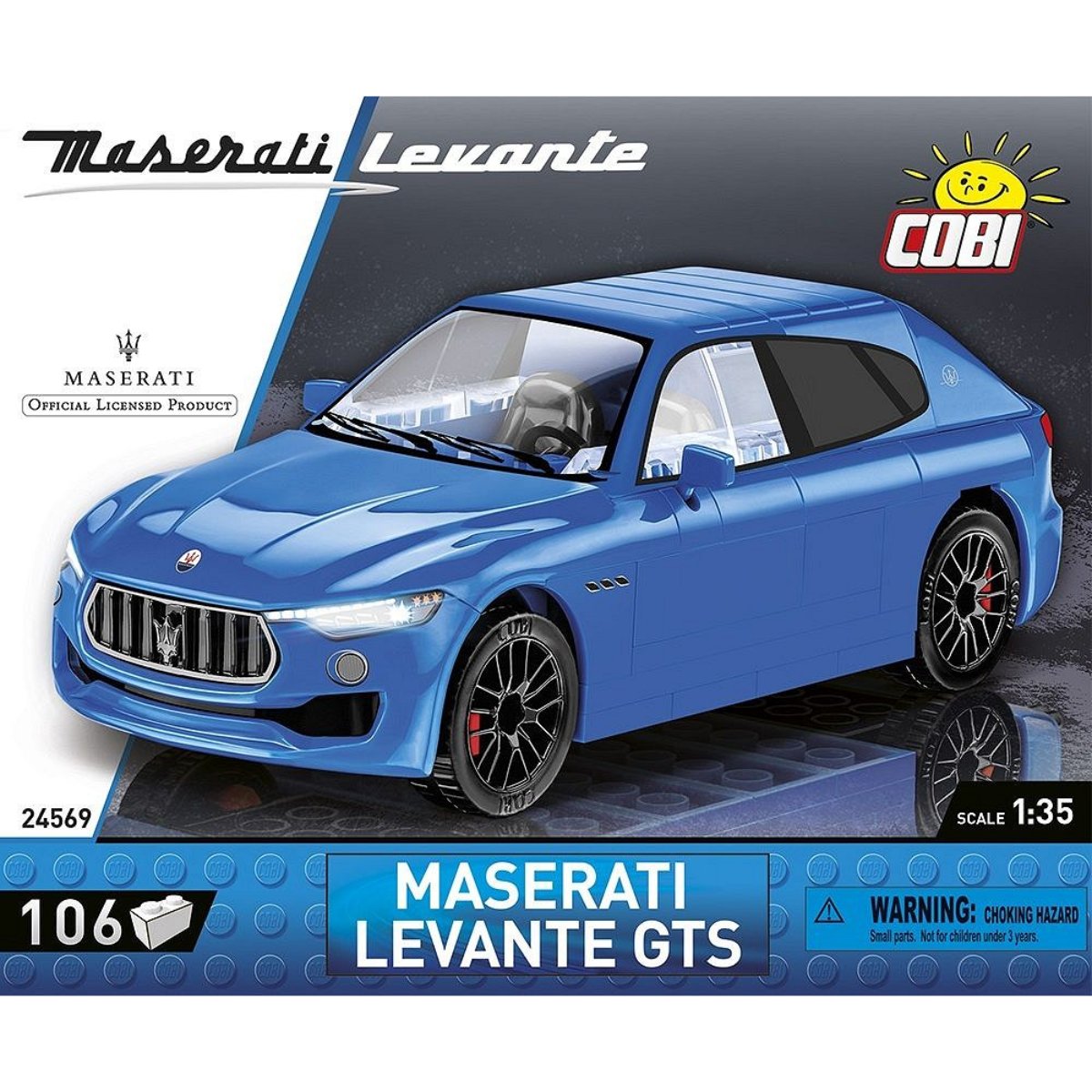 COBI 24569 Maserati Levante GTS 1:35 Scale Brick Model 106pcs - Phillips Hobbies