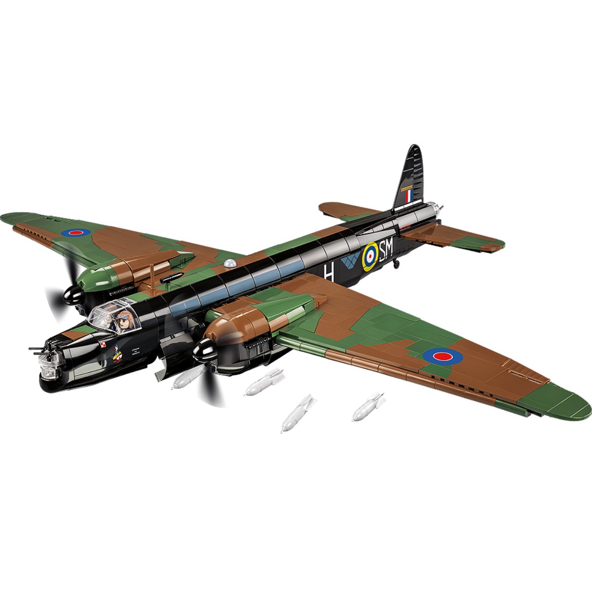 COBI 5723 Vickers Wellington Mk.II 1:37 Scale Brick Model 1162pcs - Phillips Hobbies