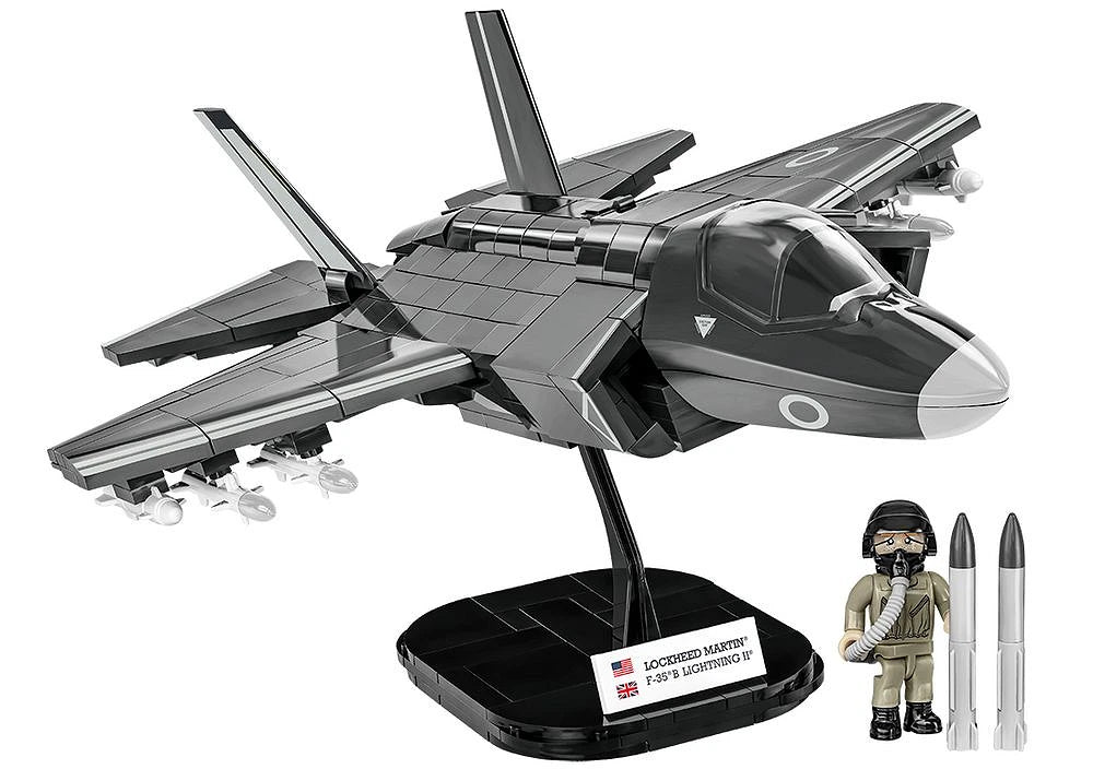 COBI 5830 F - 35B Lightning II Royal Air Force - 1:48 Scale Brick Model - Phillips Hobbies