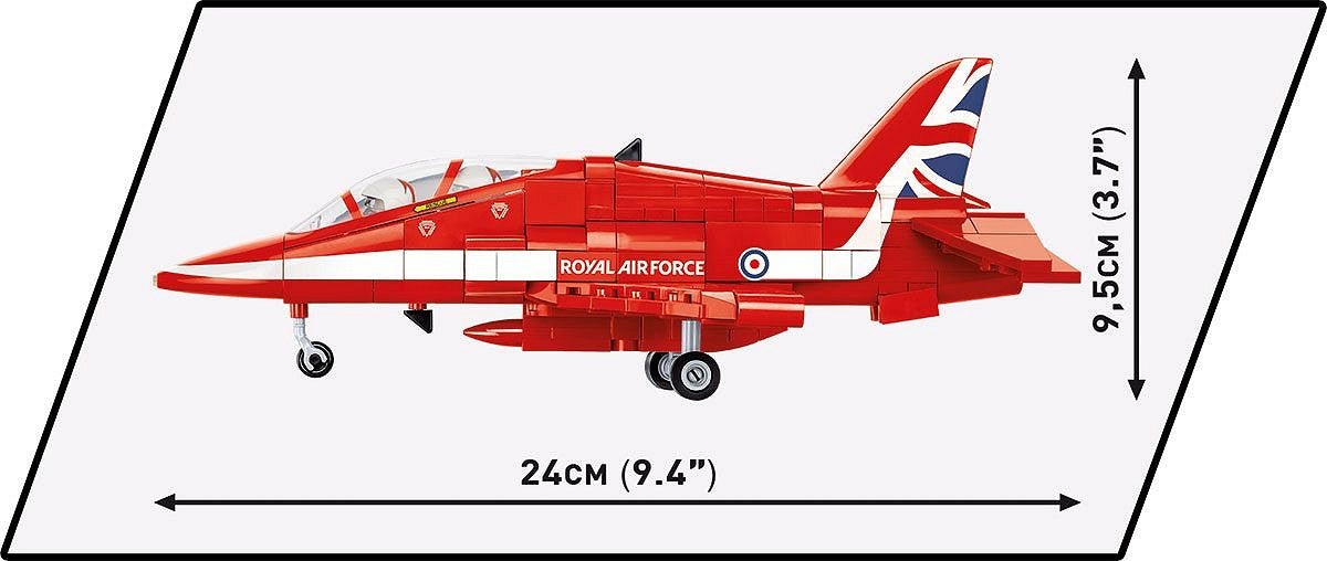 COBI 5844 BAe Hawk T1 Red Arrows 1:48 Scale Brick Model 389pcs - Phillips Hobbies