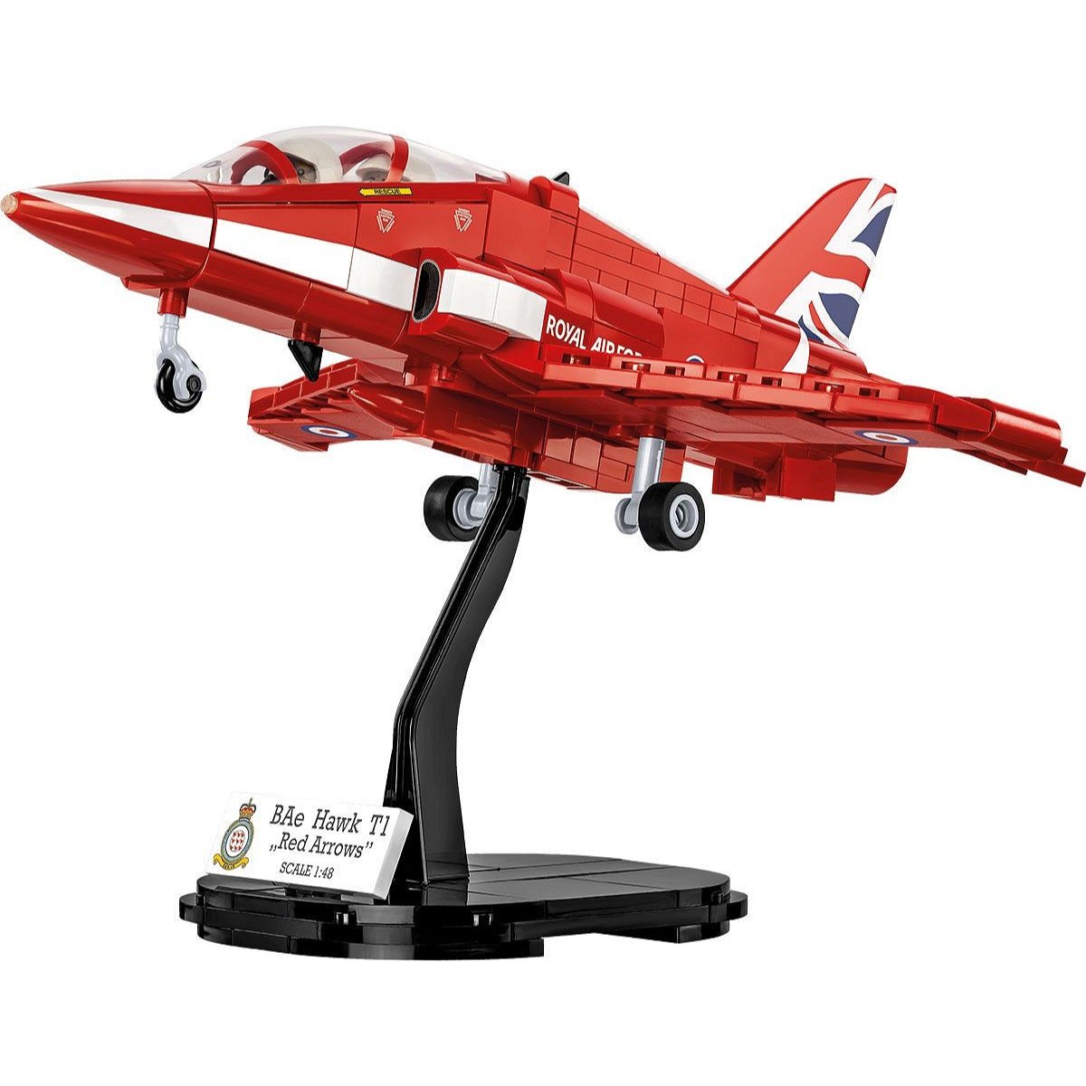 COBI 5844 BAe Hawk T1 Red Arrows 1:48 Scale Brick Model 389pcs - Phillips Hobbies