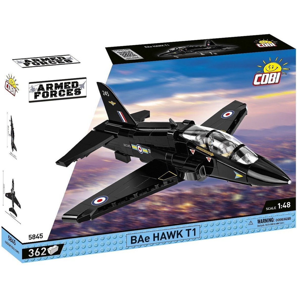 COBI 5845 BAe Hawk T1 1:48 Scale Brick Model 362pcs - Phillips Hobbies