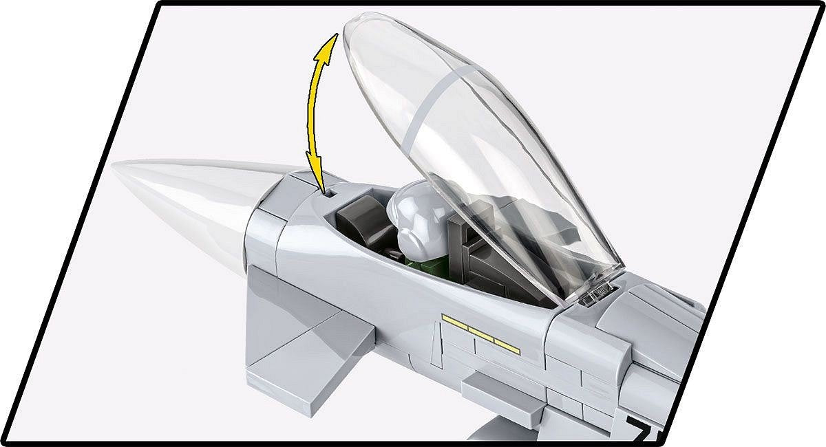 COBI 5850 Eurofighter Typhoon 1:48 Scale Brick Model Plane 578pcs - Phillips Hobbies