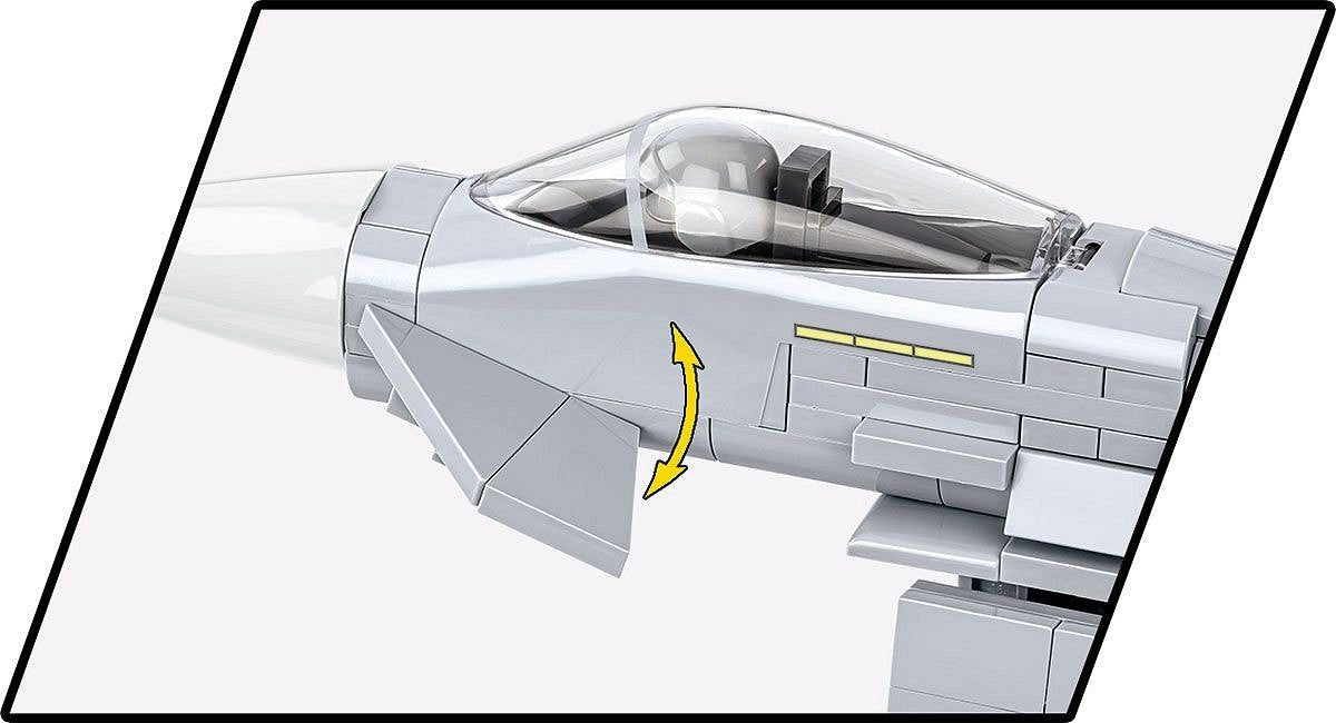 COBI 5850 Eurofighter Typhoon 1:48 Scale Brick Model Plane 578pcs - Phillips Hobbies