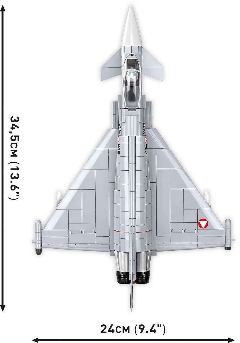 COBI 5850 Eurofighter Typhoon 1:48 Scale Brick Model Plane 578pcs - Phillips Hobbies