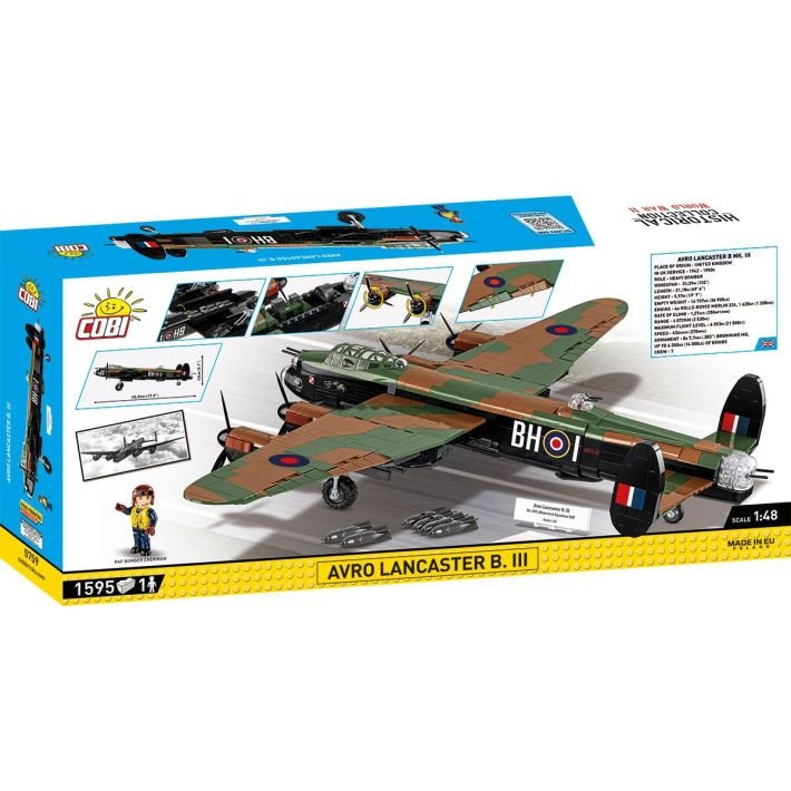 COBI Avro Lancaster B. III 1 - 1:48 Scale Brick Model 1595pcs - Phillips Hobbies