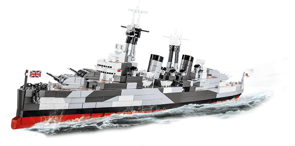 COBI HMS Belfast - 1:300 Scale Brick Model - Phillips Hobbies