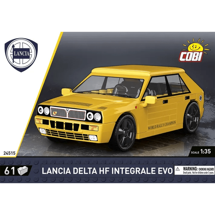 COBI Lancia Delta HF Integrale EVO 1991 - 1:35 Scale Brick Model 61pcs - Phillips Hobbies