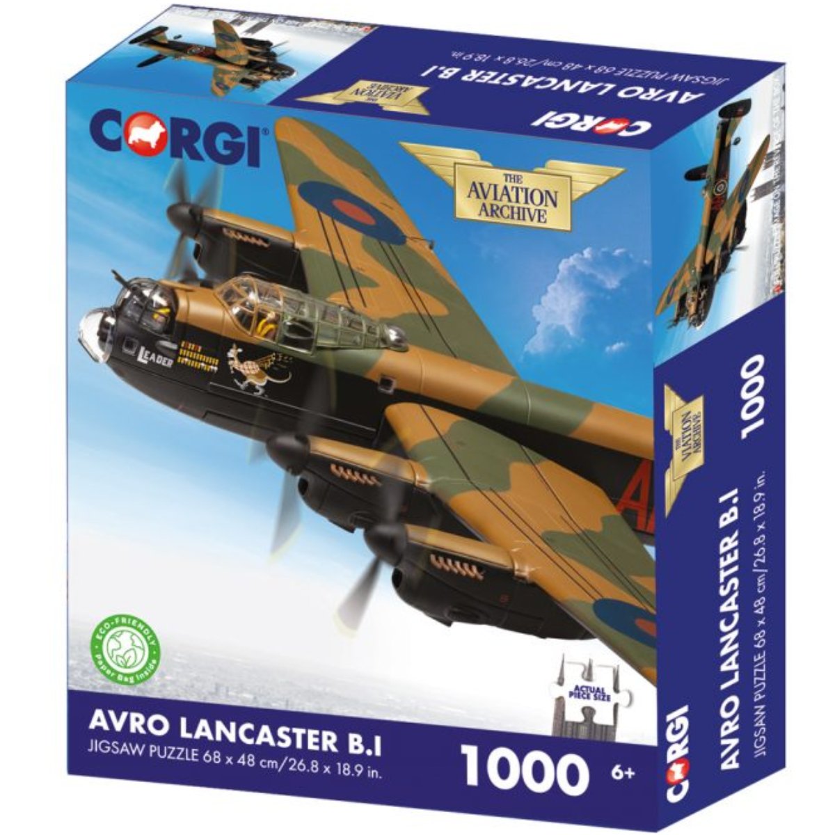 Corgi Avro Lancaster B.I - 1000 Piece Puzzle - Phillips Hobbies