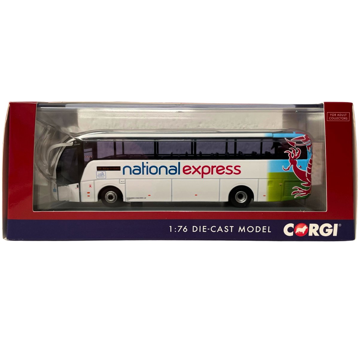 Corgi CP46401A Caetano Levante National Express - 508 Haverfordwest - Phillips Hobbies