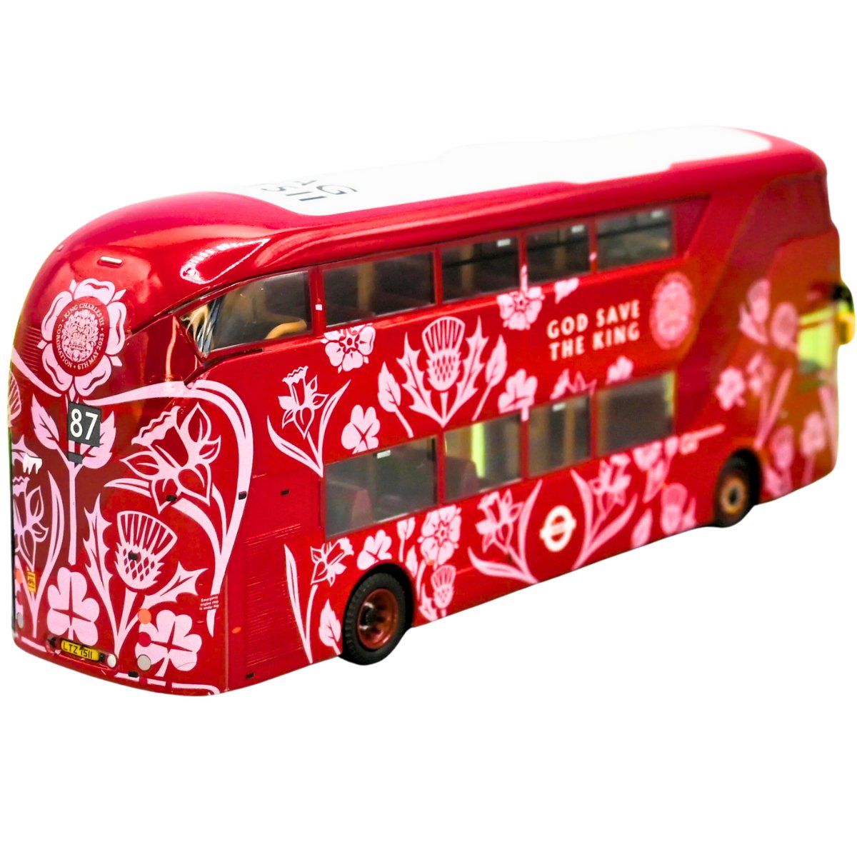 Corgi CP46601B New Routemaster Go - Ahead London King Charles III Coronation 87 Wandsworth - MBC Commission - Phillips Hobbies