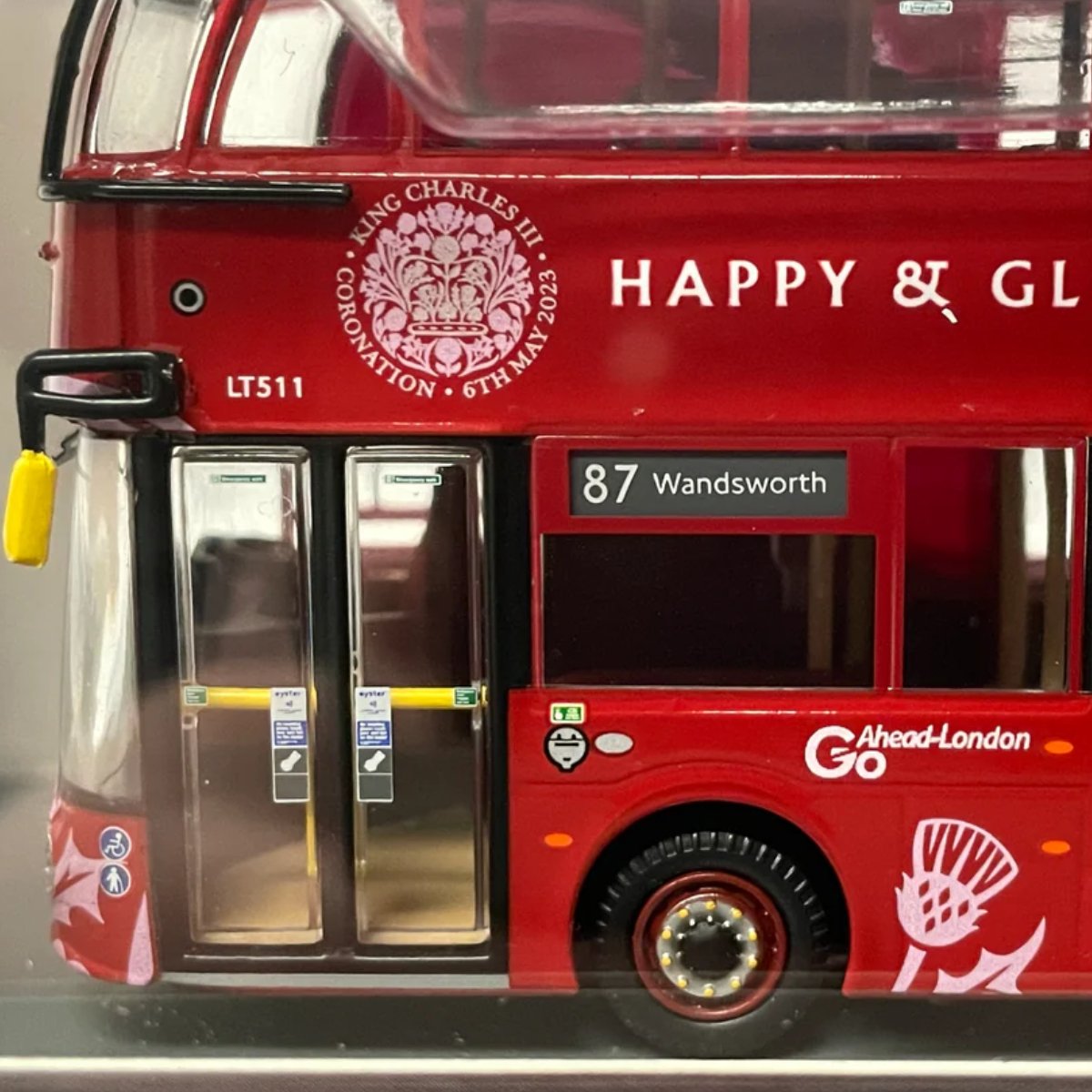 Corgi New Routemaster Go - Ahead London King Charles III Coronation Bundle - MBC Commission - Phillips Hobbies