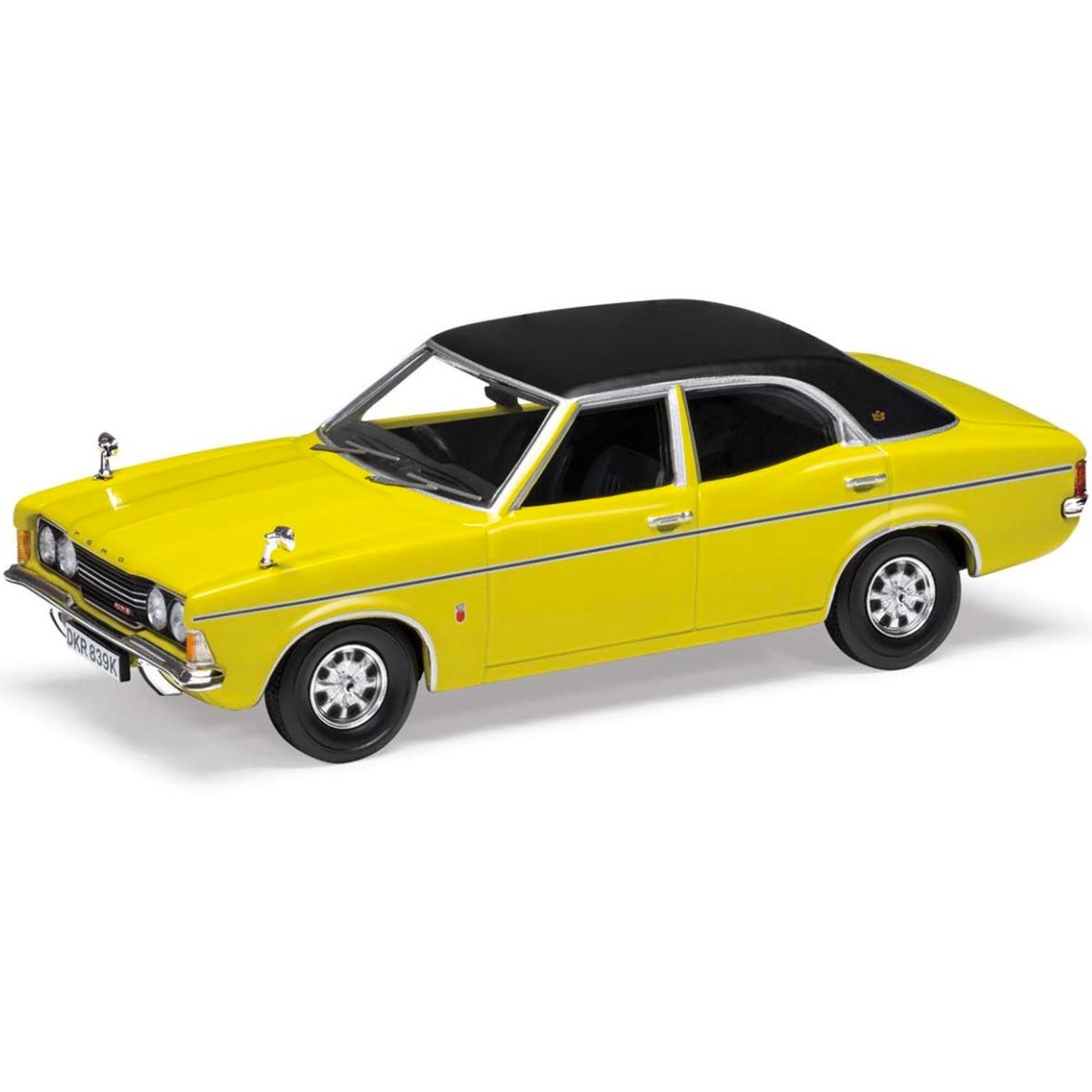 Corgi VA10320 Ford Cortina Mk3 2.0 GXL - Daytona Yellow - Phillips Hobbies