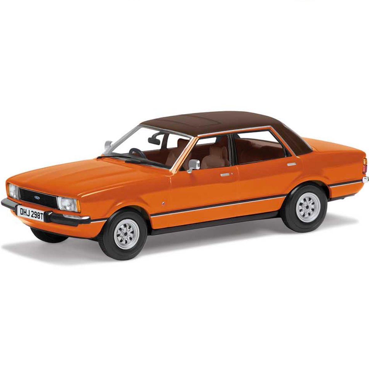 Corgi VA11915 Ford Cortina Mk4 2.0 Ghia, Signal Orange - Phillips Hobbies