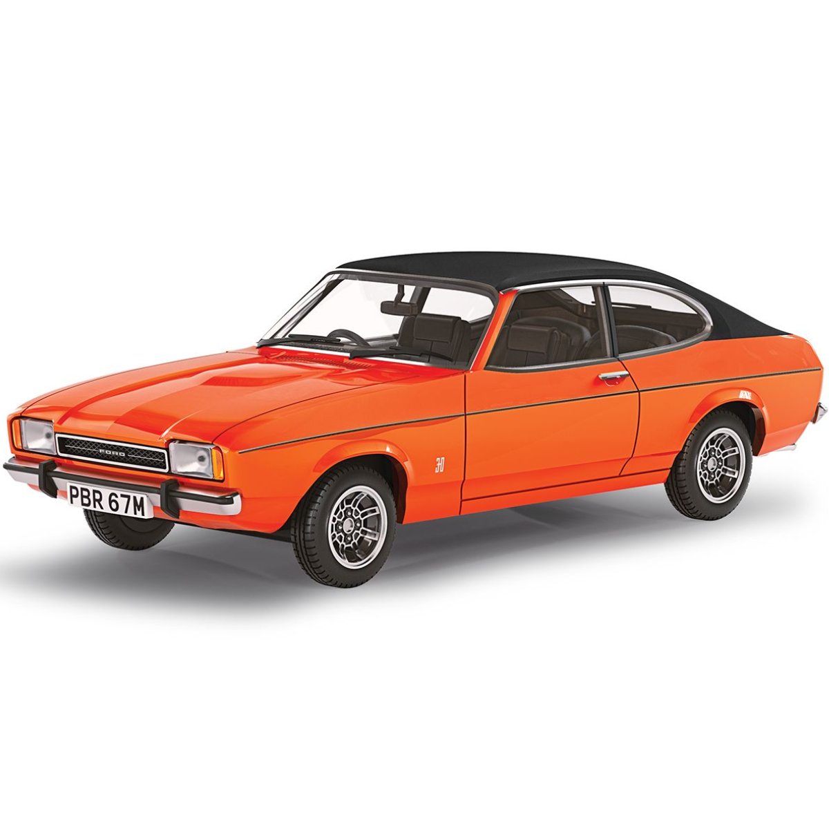 Corgi VA15401 Ford Capri Mk2 3 - Litre Ghia Automatic Sebring Red - Phillips Hobbies