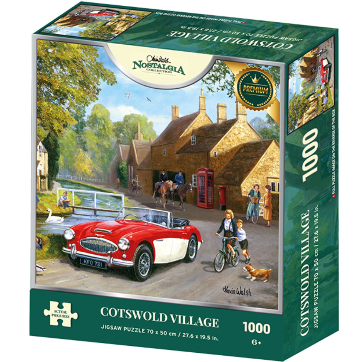 Cotswold Village - Kevin Walsh 1000 Piece Jigsaw Puzzle - Phillips Hobbies