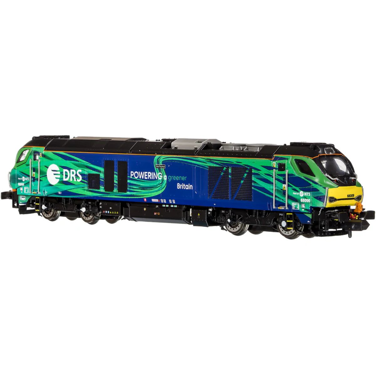 Dapol 2D - 022 - 016 Class 68 Pride of the North 68006 New DRS/NTS Green - N Gauge - Phillips Hobbies