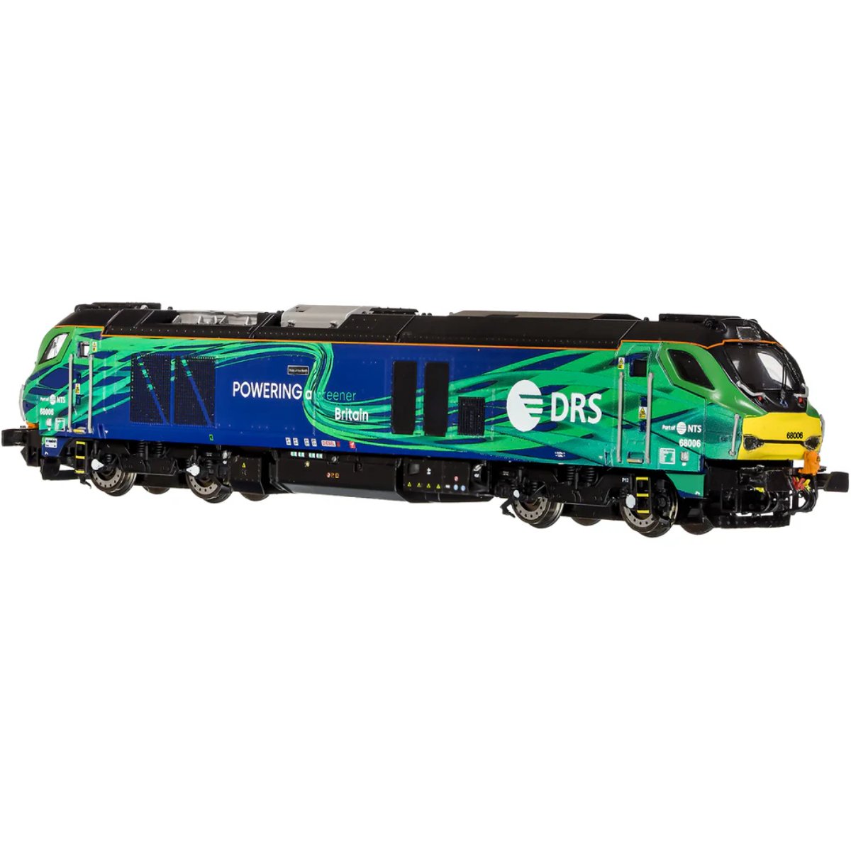 Dapol 2D - 022 - 016 Class 68 Pride of the North 68006 New DRS/NTS Green - N Gauge - Phillips Hobbies