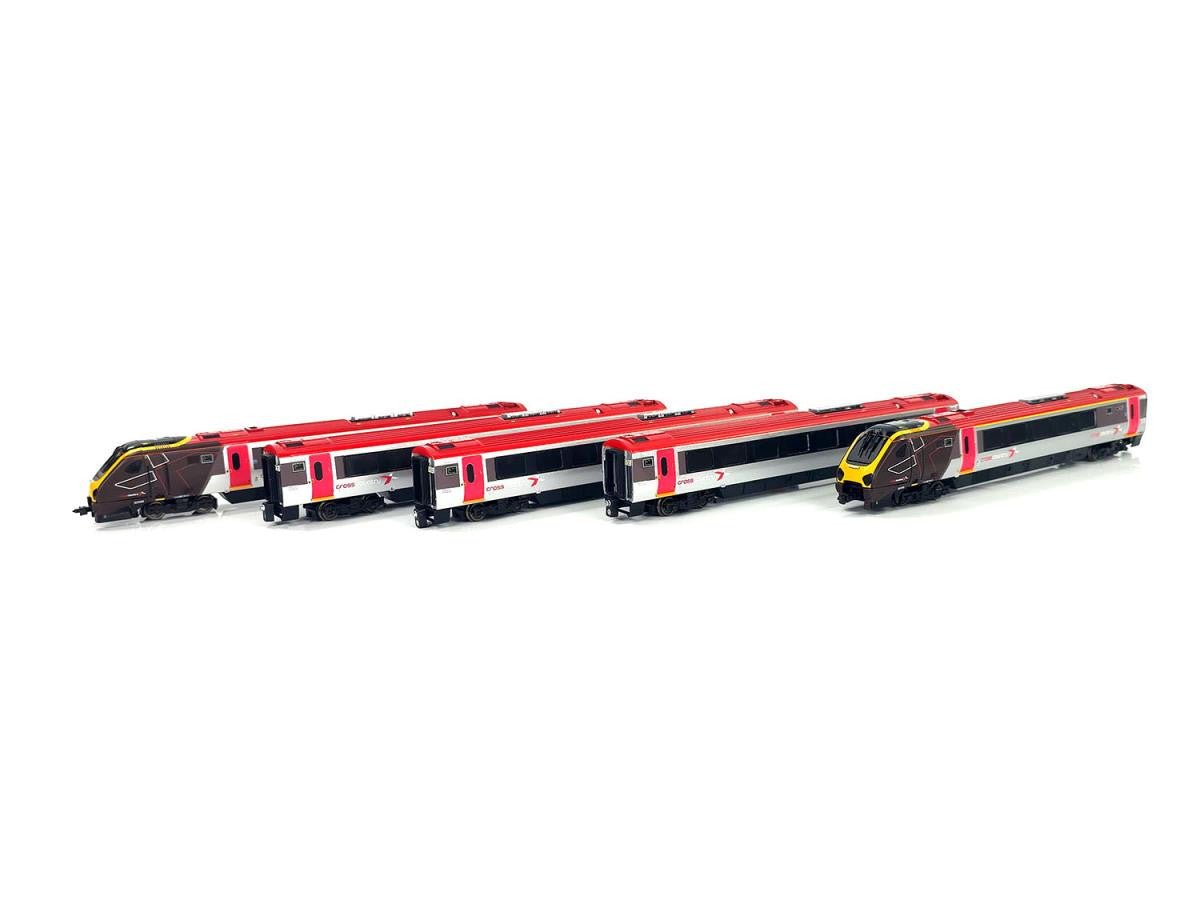 Dapol 2D - 023 - 003 Class 221 5 Car Set 221136 CrossCountry - N Gauge - Phillips Hobbies