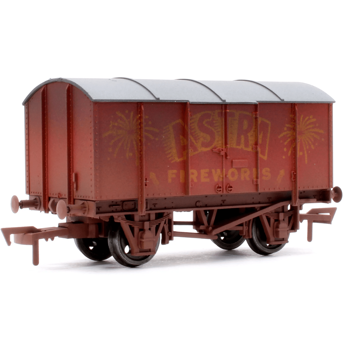 Dapol 4F - 013 - 184 Gunpowder Van Astra Fireworks Weathered - OO Gauge - Phillips Hobbies