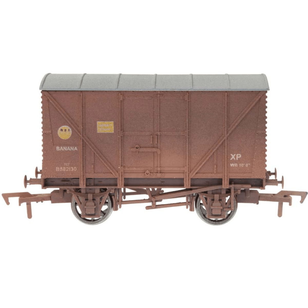 Dapol 4F - 016 - 126 Banana Van Geest B882130 Weathered - OO Gauge - Phillips Hobbies