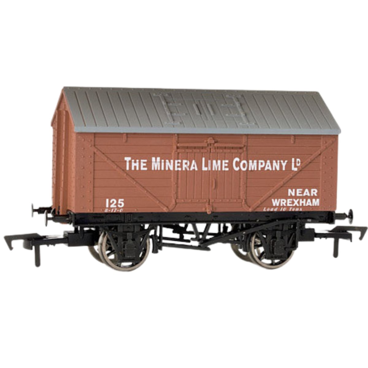 Dapol 4F - 017 - 001 Minera Lime 125 Wagon - OO Gauge - Phillips Hobbies