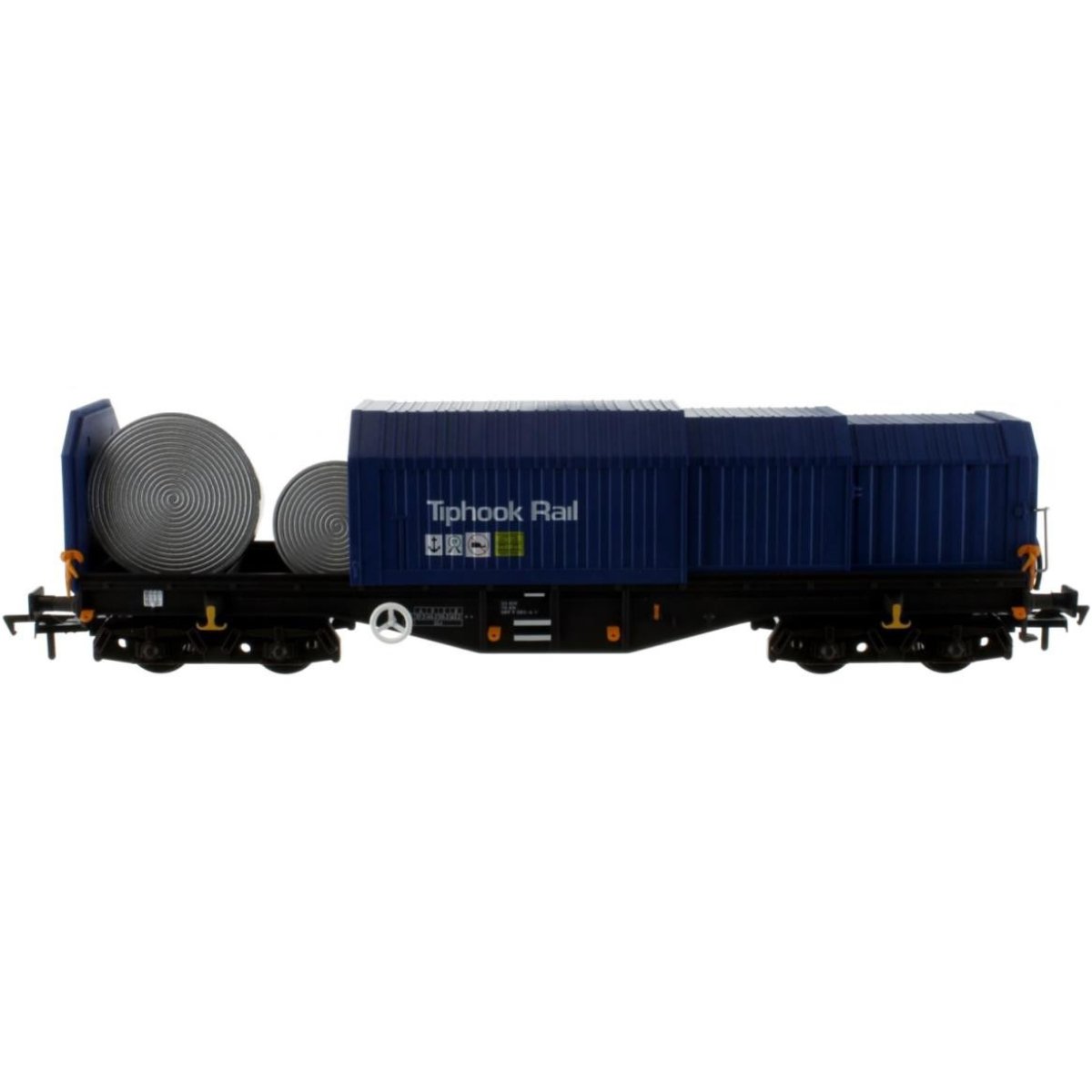 Dapol 4F - 039 - 015 Telescopic Hood Wagon Tiphook Rail Blue 33 70 0899 070 - 3 - OO Gauge - Phillips Hobbies