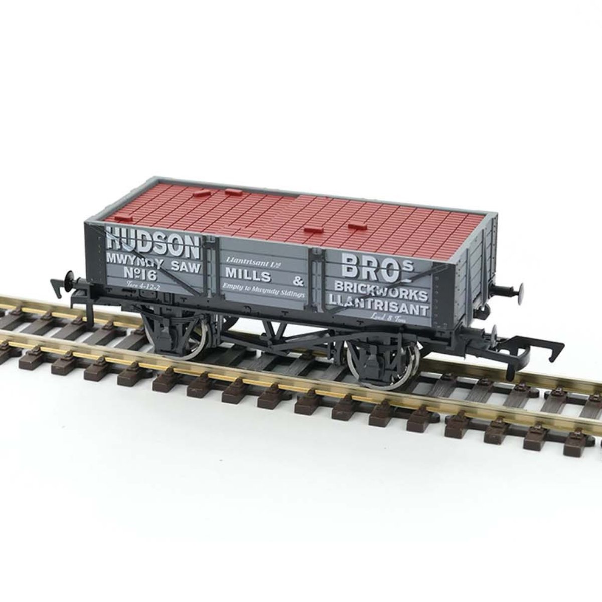 Dapol 4F - 040 - 021 4 Plank Wagon Hudson Bros 16 - OO Gauge - Phillips Hobbies