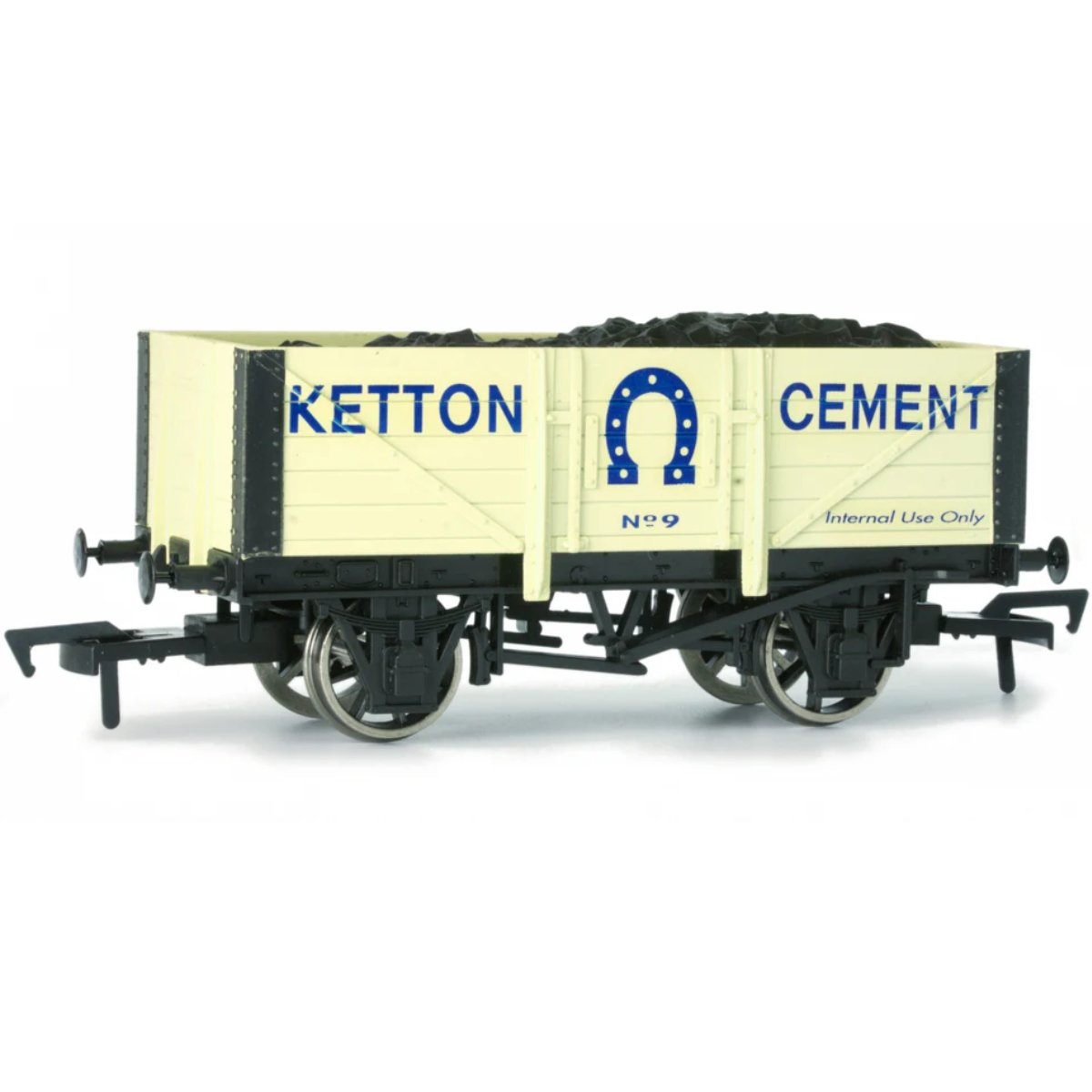 Dapol 4F - 051 - 007 5 Plank Wagon 10' Wheelbase Ketton Cement - OO Gauge - Phillips Hobbies