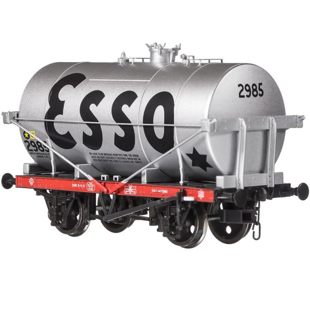 Dapol 4F - 058 - 001 14T Class A Tank Wagon Esso Silver 298 - OO Gauge - Phillips Hobbies