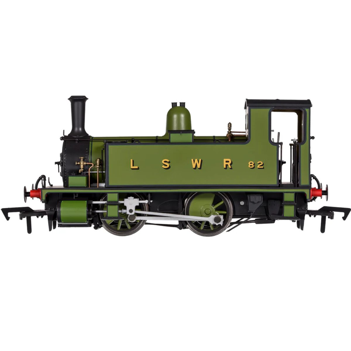 Dapol 4S - 018 - 013 OO Gauge B4 0 - 4 - 0T LSWR Dark Green 82 - OO Gauge - Phillips Hobbies