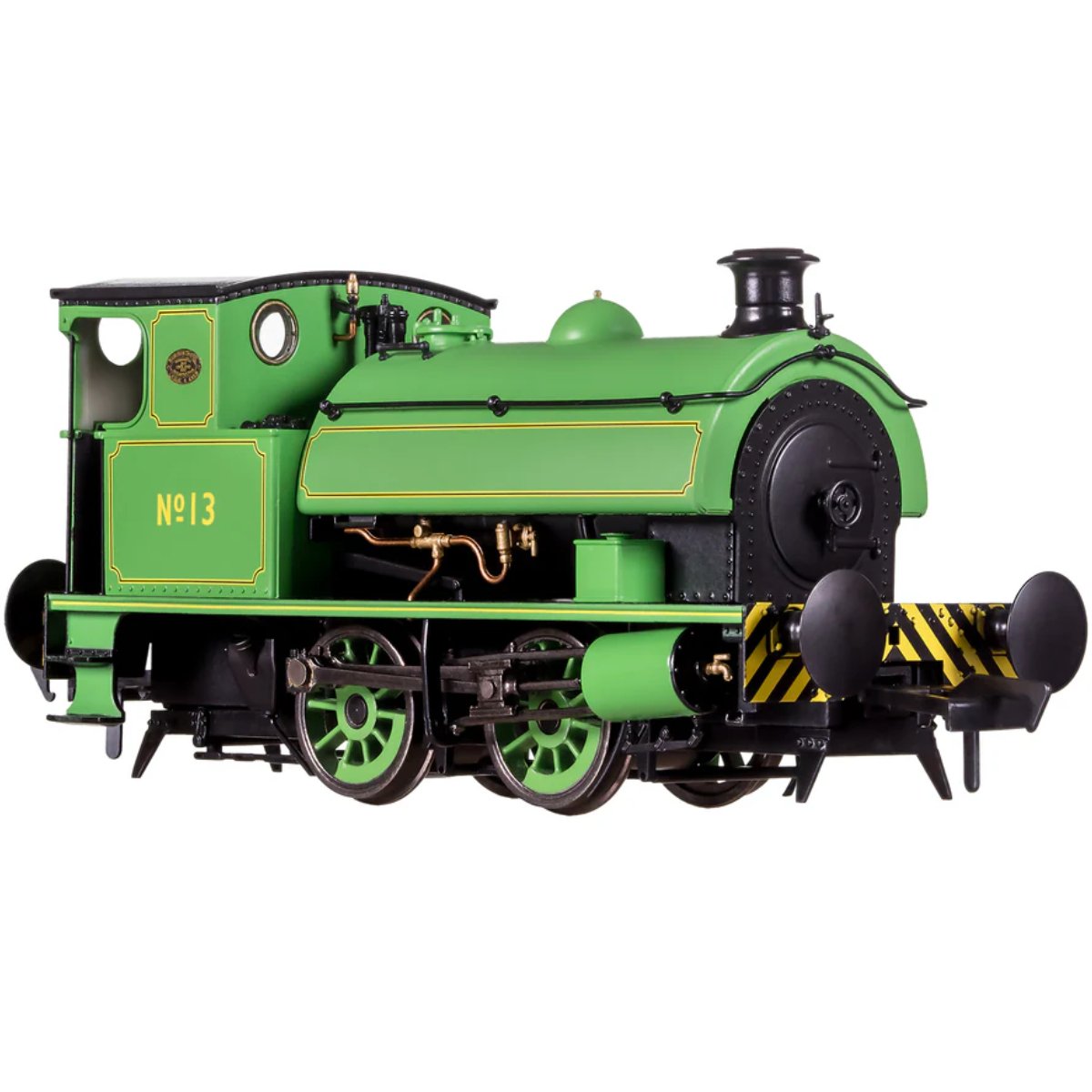 Dapol 4S - 024 - 008 Hawthorn Leslie 0 - 4 - 0 Yellow Chevrons NES 13 - OO Gauge - Phillips Hobbies