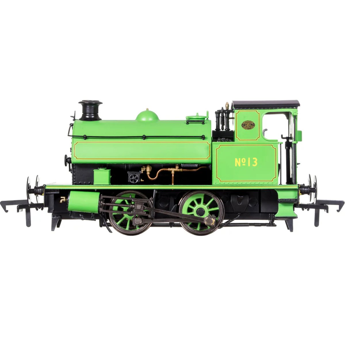 Dapol 4S - 024 - 008 Hawthorn Leslie 0 - 4 - 0 Yellow Chevrons NES 13 - OO Gauge - Phillips Hobbies