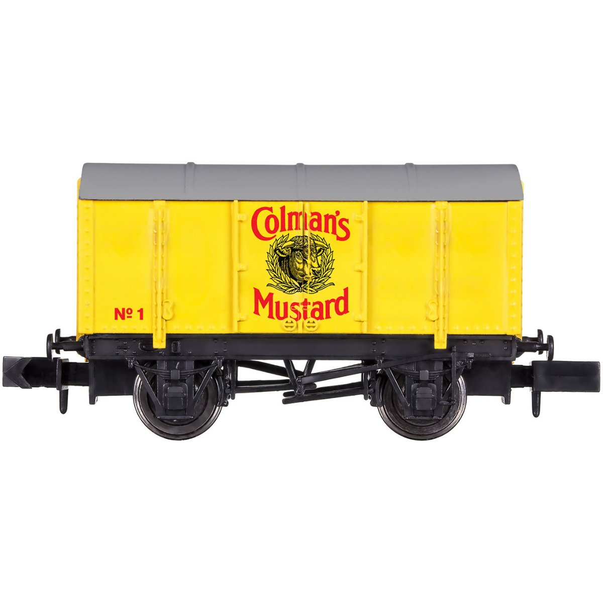 Dapol Gunpowder Van Wagon Colmans Mustard No.1 - N Gauge - Phillips Hobbies