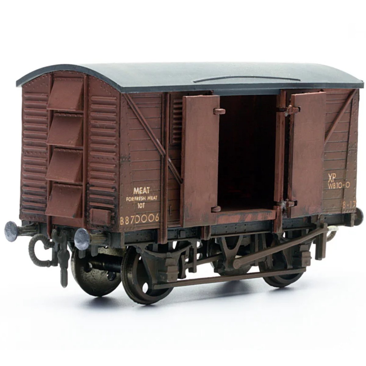 Dapol Kitmaster C041 10T Ventilated Meat Van - OO Gauge Plastic Kit - Phillips Hobbies