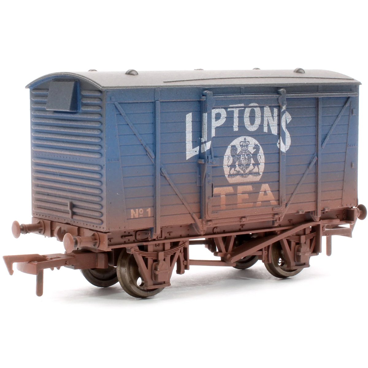 Dapol Ventilated Van Liptons Tea No.1 Weathered - OO Gauge - Phillips Hobbies