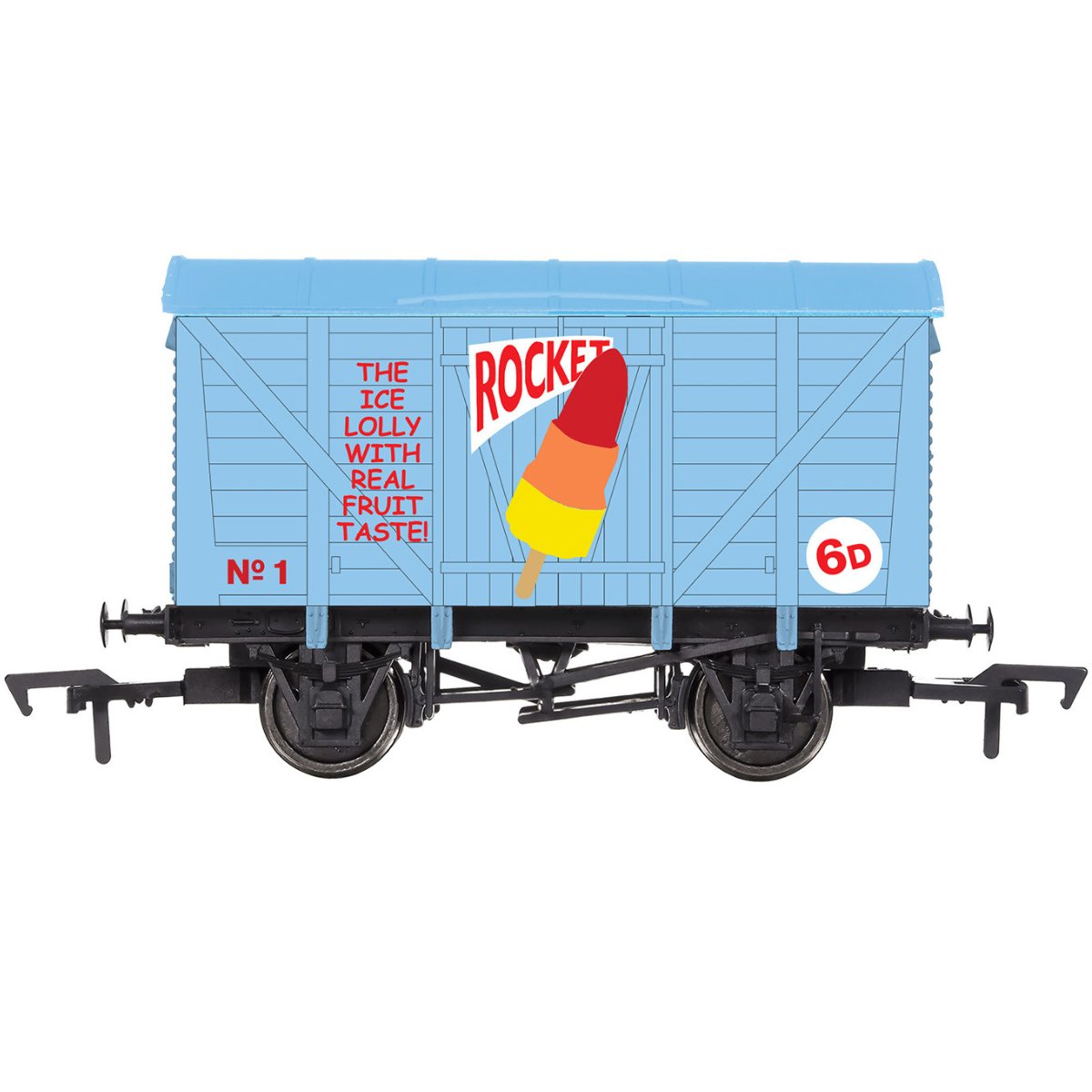 Dapol Ventilated Van Rocket Lolly No.1 - OO Gauge - Phillips Hobbies