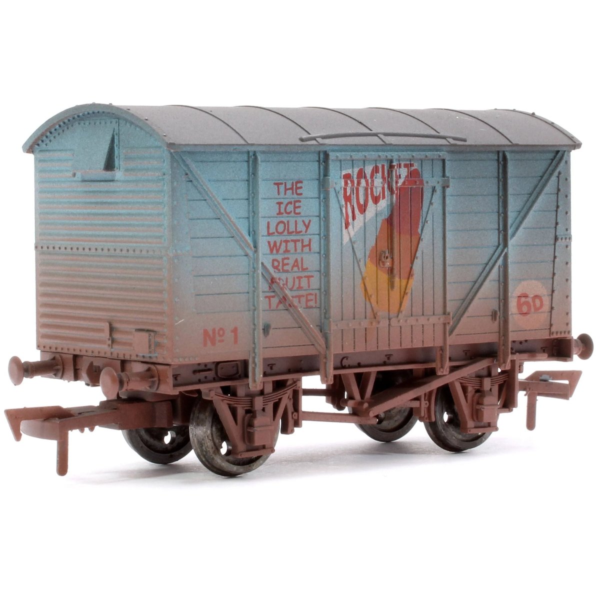 Dapol Ventilated Van Rocket Lolly No.1 Weathered - OO Gauge - Phillips Hobbies