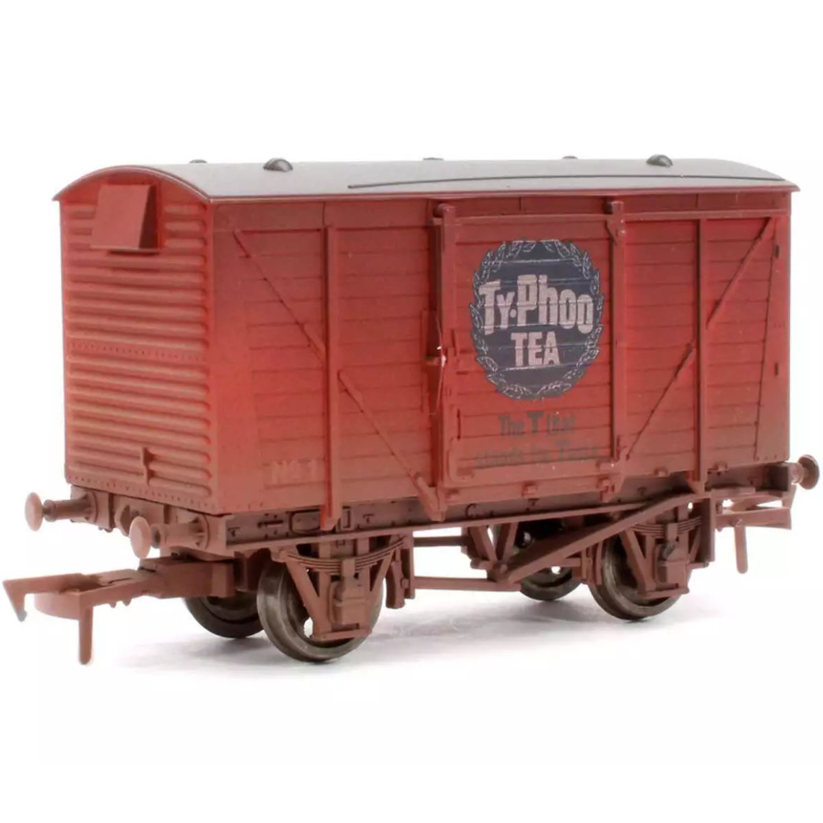 Dapol Ventilated Van Typhoo Tea No.1 Weathered - OO Gauge - Phillips Hobbies