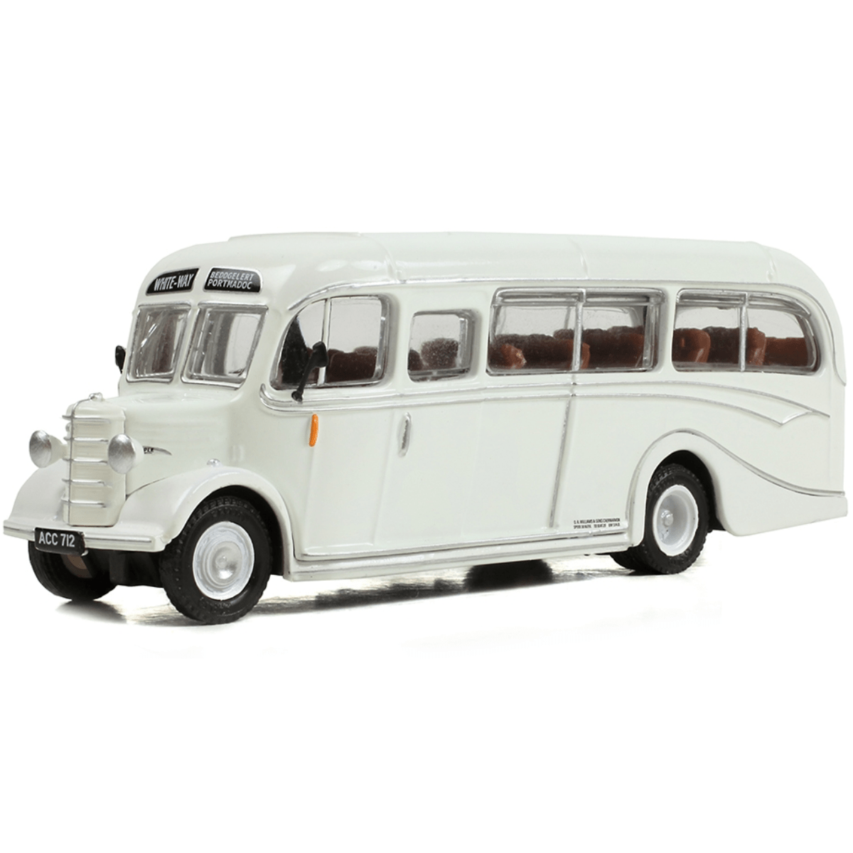 EFE E20142 Bedford OB Coach ACC712 Whiteway of Waenfawr - 1:76 Scale - Phillips Hobbies