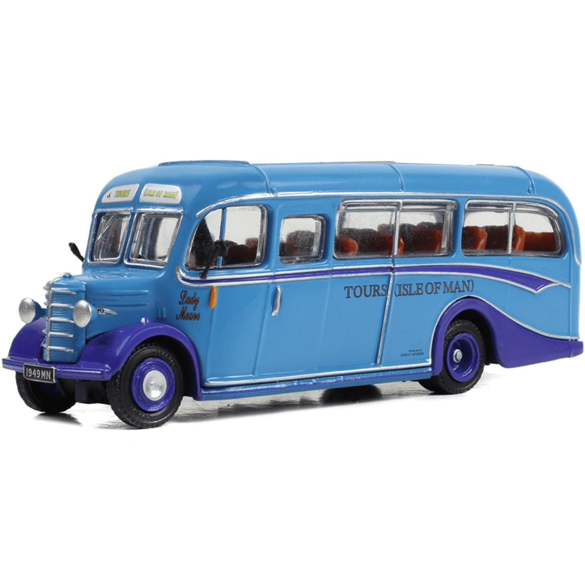 EFE E20143 Bedford OB Coach 1949MN Tours (Isle of Man) Douglas - 1:76 Scale - Phillips Hobbies