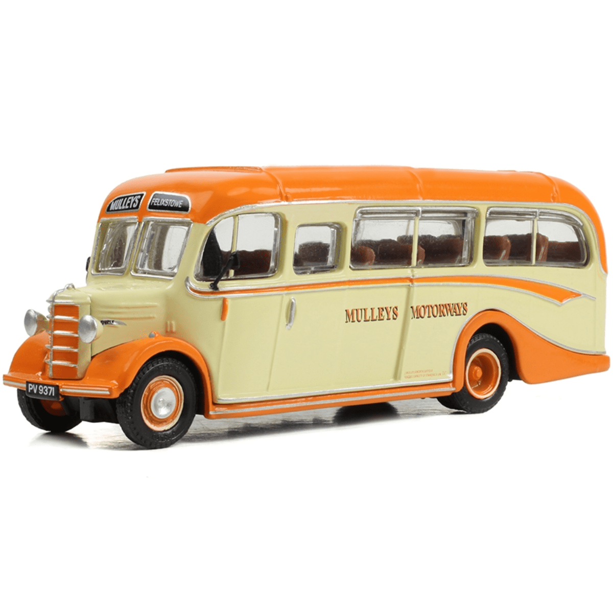 EFE E20144 Bedford OB Coach PV9371 Mulleys Motorways, Ixworth - 1:76 Scale - Phillips Hobbies