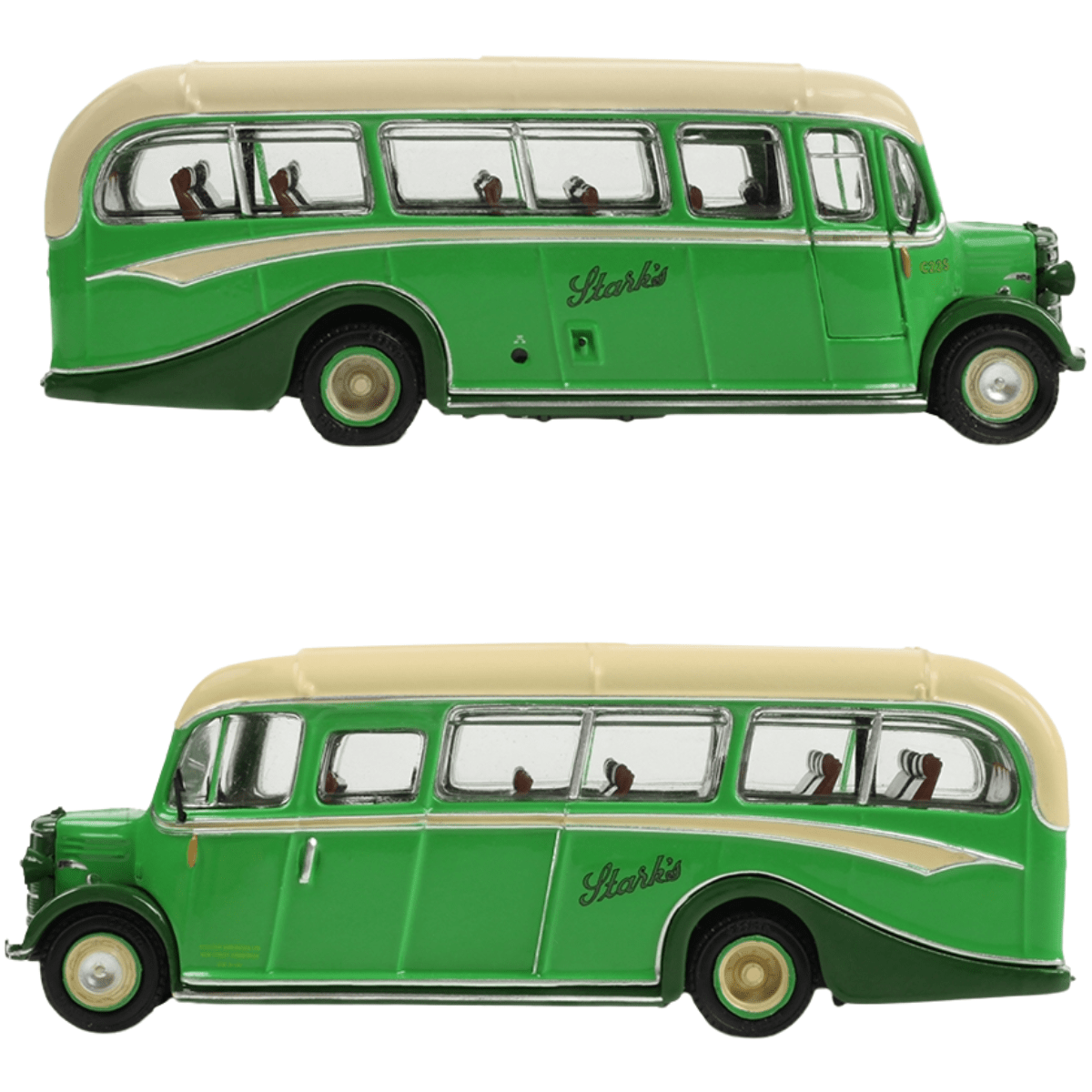 EFE E20145 Bedford OB Coach SS7486 Stark's of Dunbar - 1:76 Scale - Phillips Hobbies