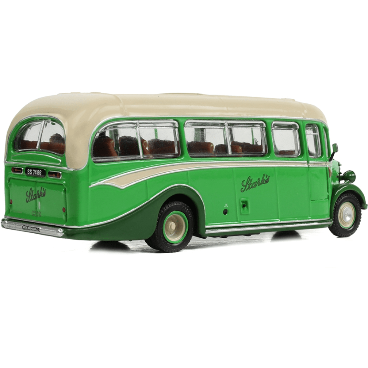 EFE E20145 Bedford OB Coach SS7486 Stark's of Dunbar - 1:76 Scale - Phillips Hobbies