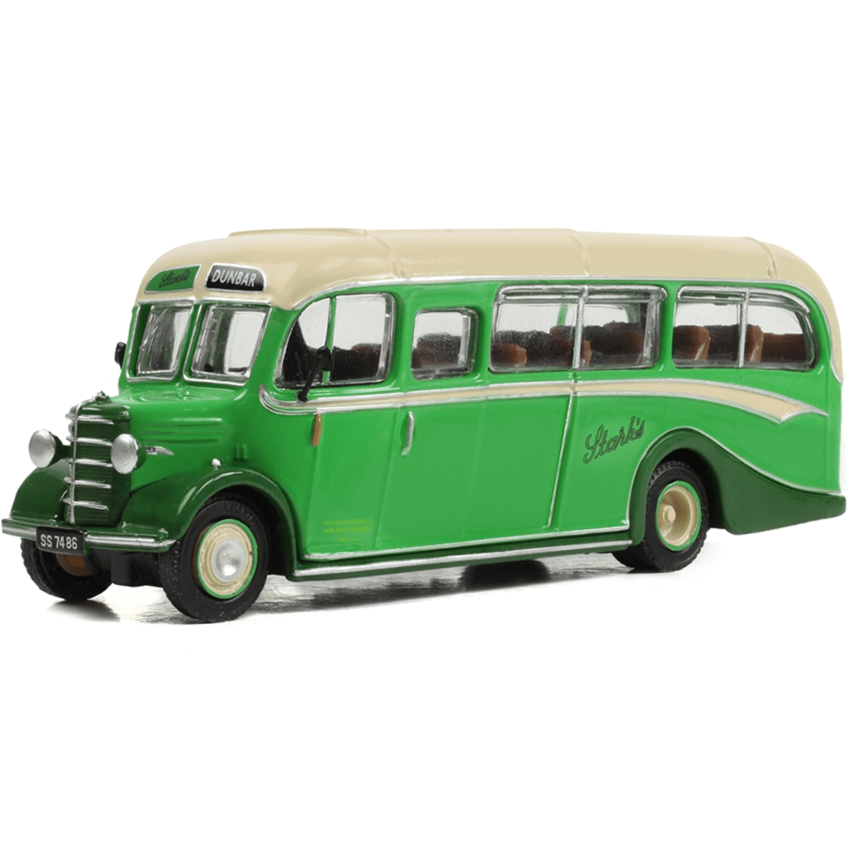 EFE E20145 Bedford OB Coach SS7486 Stark's of Dunbar - 1:76 Scale - Phillips Hobbies