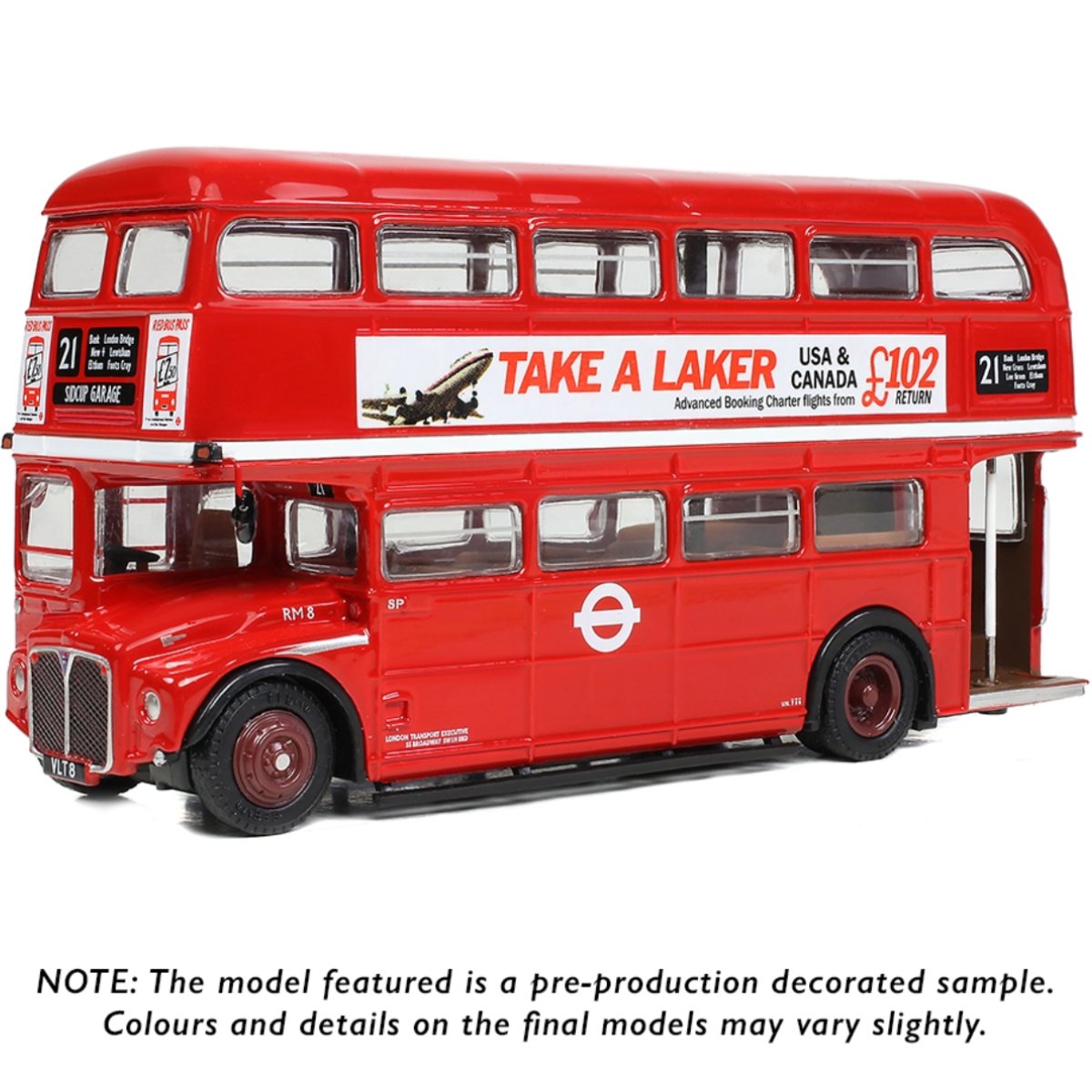 EFE E41701 AEC Routemaster RM8 London Transport Route 21 Sidcup Garage - Phillips Hobbies