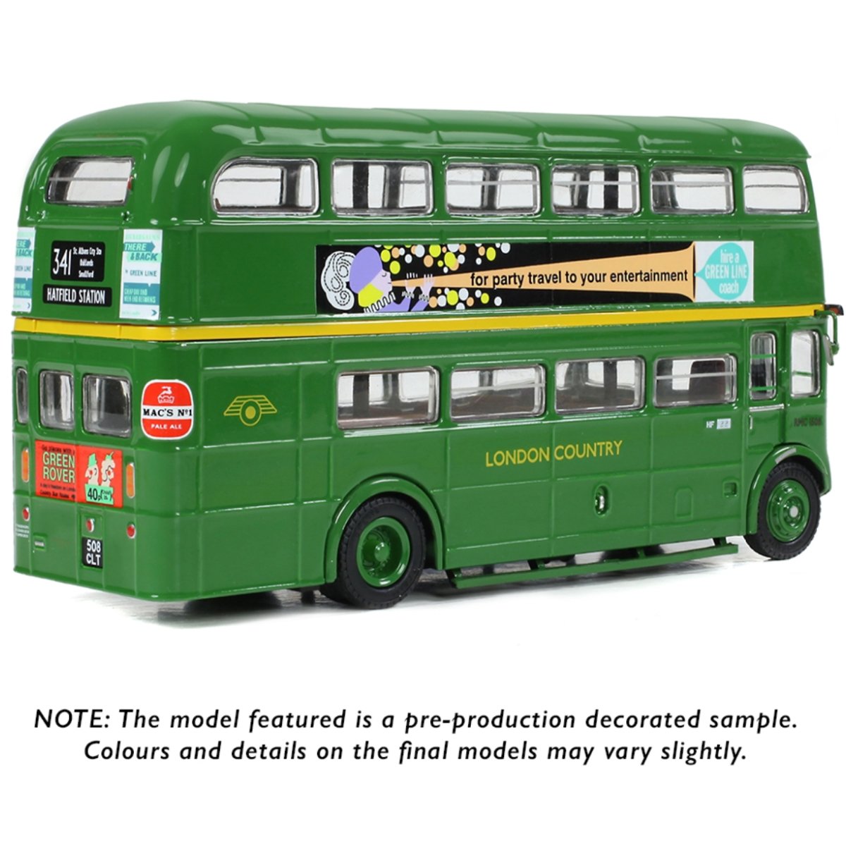 EFE E41902 AEC Routemaster RMC1508 LCBS Route 341 Hatfield Station - Phillips Hobbies