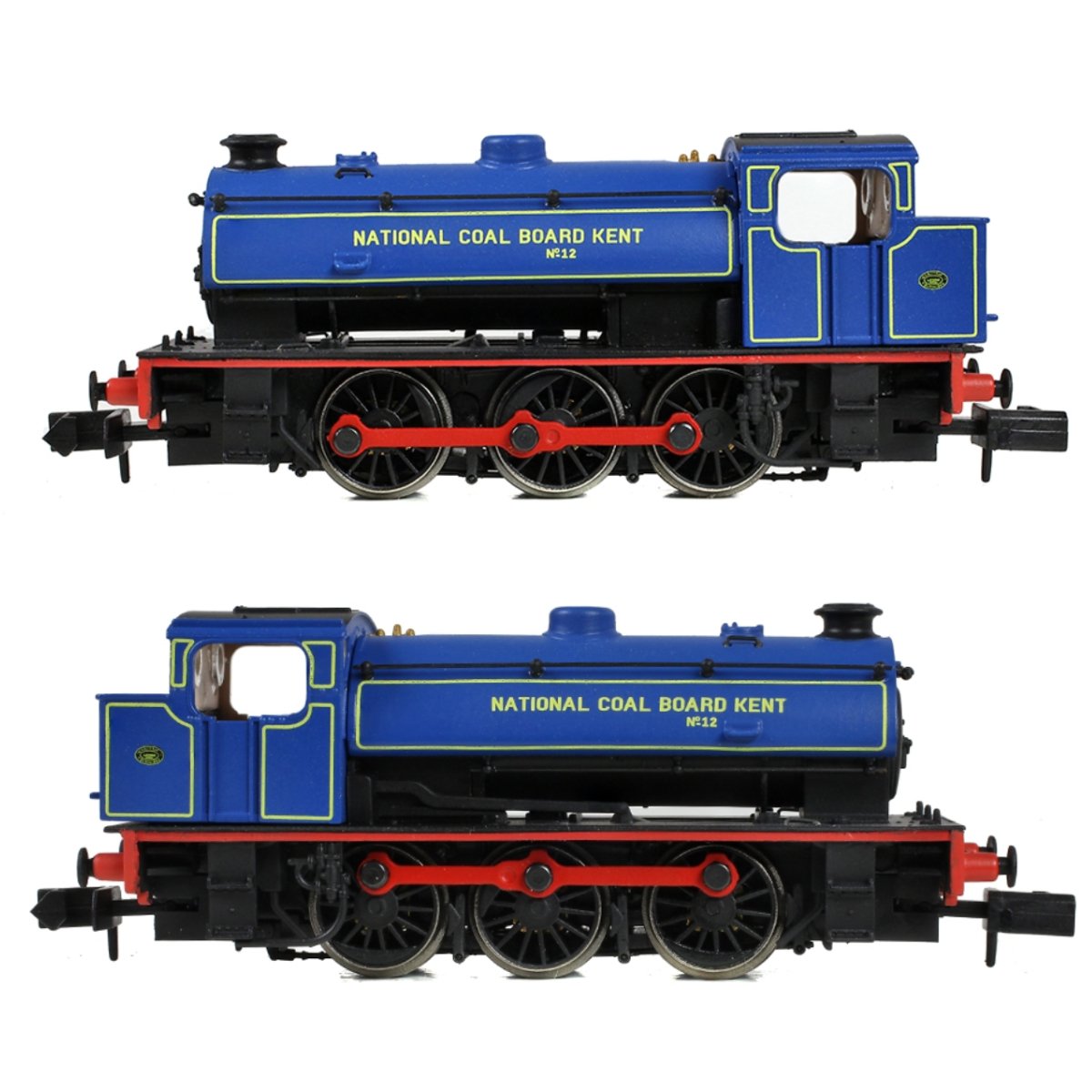 EFE Rail WD Austerity Saddle Tank No. 12 National Coal Board Kent Lined Blue - N Gauge - Phillips Hobbies