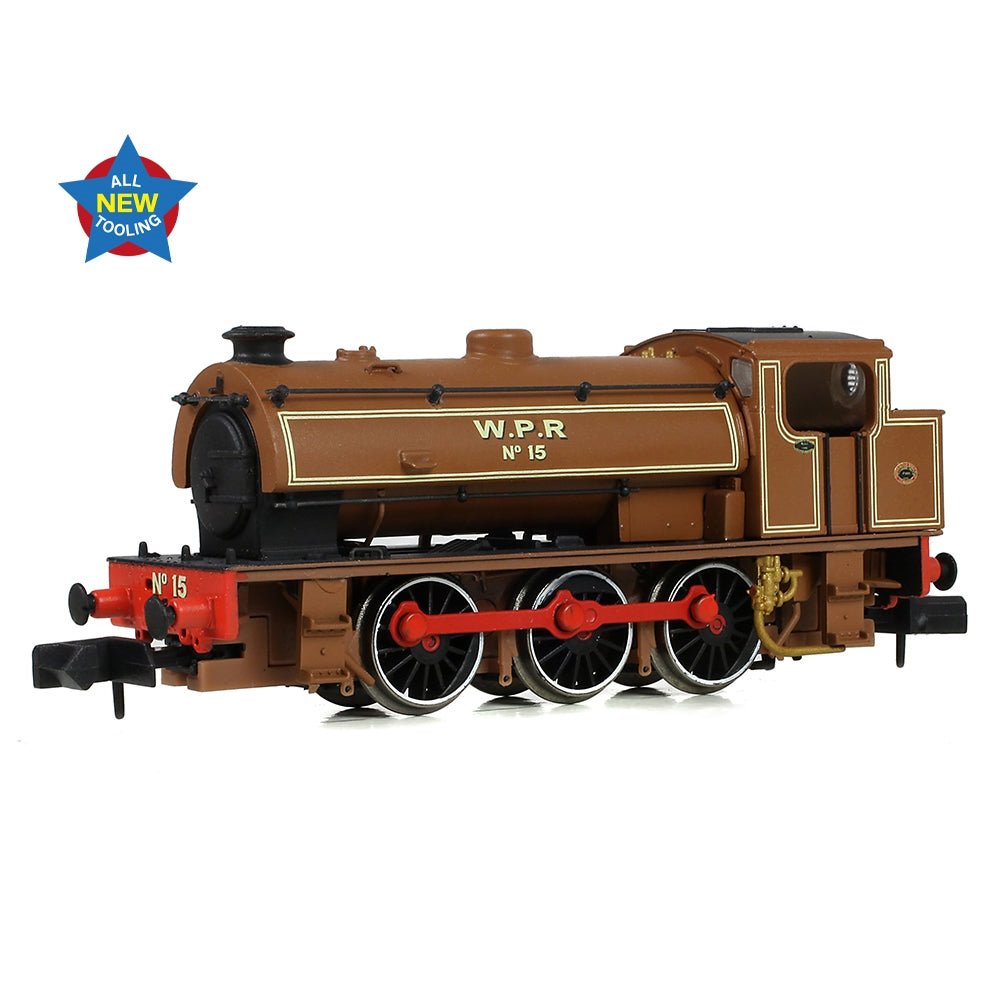 EFE Rail WD Austerity Saddle Tank No. 15 W.P.R (Wemyss Private Railway) Brown - N Gauge - Phillips Hobbies